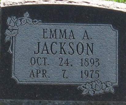 JACKSON, EMMA A. - Louisa County, Iowa | EMMA A. JACKSON 