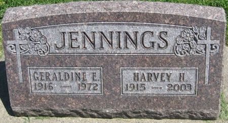 JENNINGS, GERALDINE E. - Louisa County, Iowa | GERALDINE E. JENNINGS 