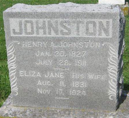 JOHNSTON, HENRY A. - Louisa County, Iowa | HENRY A. JOHNSTON 