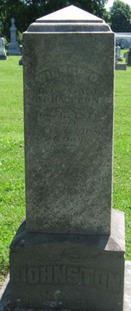 JOHNSTON, MONUMENT - Louisa County, Iowa | MONUMENT JOHNSTON 