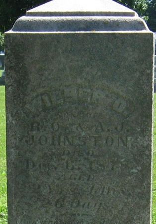 JOHNSTON, WILBER O. - Louisa County, Iowa | WILBER O. JOHNSTON 