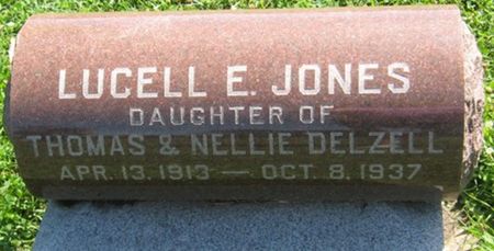 DELZELL JONES, LUCELL E. - Louisa County, Iowa | LUCELL E. DELZELL JONES 
