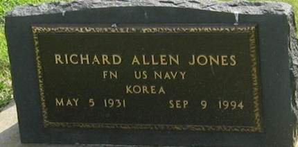 JONES, RICHARD ALLEN - Louisa County, Iowa | RICHARD ALLEN JONES 