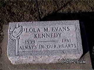 CLAYTON KENNEDY, LOLA MAY - Louisa County, Iowa | LOLA MAY CLAYTON KENNEDY 