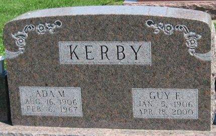 KERBY, ADA M. - Louisa County, Iowa | ADA M. KERBY 