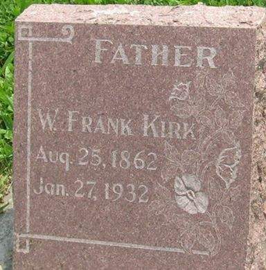 KIRK, W. FRANK - Louisa County, Iowa | W. FRANK KIRK 