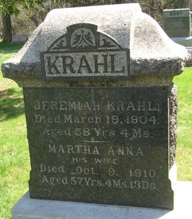 KRAHL, JEREMIAH - Louisa County, Iowa | JEREMIAH KRAHL 