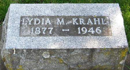 KRAHL, LYDIA M. - Louisa County, Iowa | LYDIA M. KRAHL 