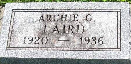 LAIRD, ARCHIE G. - Louisa County, Iowa | ARCHIE G. LAIRD 