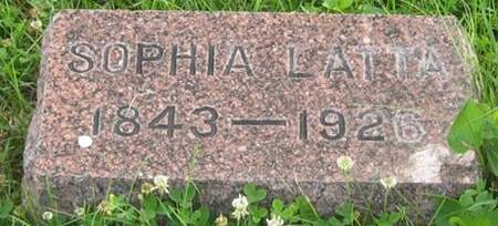 LATTA, SOPHIA - Louisa County, Iowa | SOPHIA LATTA 