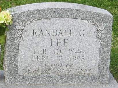 LEE, RANDALL G. - Louisa County, Iowa | RANDALL G. LEE 