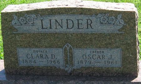LINDER, CLARA D. - Louisa County, Iowa | CLARA D. LINDER 
