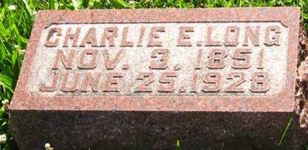 LONG, CHARLIE E. - Louisa County, Iowa | CHARLIE E. LONG 