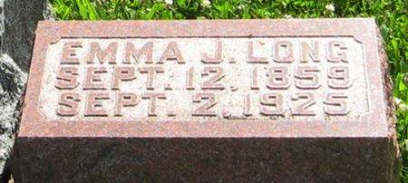 LONG, EMMA J. - Louisa County, Iowa | EMMA J. LONG 