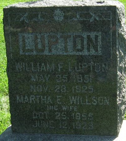 LUPTON, WILLIAM F. - Louisa County, Iowa | WILLIAM F. LUPTON 