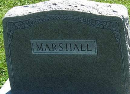 MARSHALL, FAMILY MONUMENT - Louisa County, Iowa | FAMILY MONUMENT MARSHALL 