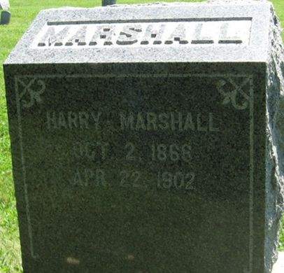 MARSHALL, HARRY - Louisa County, Iowa | HARRY MARSHALL 