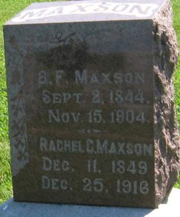 MAXSON, B. F. - Louisa County, Iowa | B. F. MAXSON 