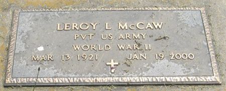 MCCAW, LEROY L. - Louisa County, Iowa | LEROY L. MCCAW 