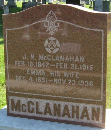 MCCLANAHAN, J. N. - Louisa County, Iowa | J. N. MCCLANAHAN 