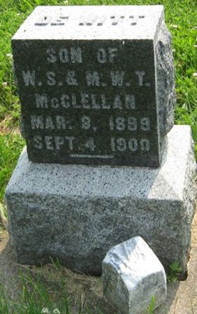 MCCLELLAN, DE WITT - Louisa County, Iowa | DE WITT MCCLELLAN 