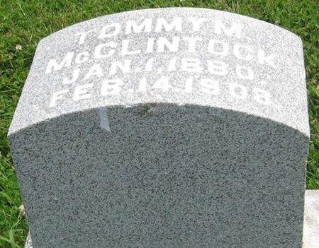MCCLINTOCK, TOMMY M. - Louisa County, Iowa | TOMMY M. MCCLINTOCK 