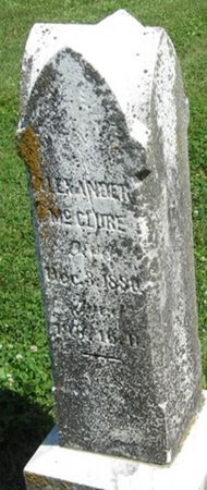 MCCLURE, ALEXANDER - Louisa County, Iowa | ALEXANDER MCCLURE 