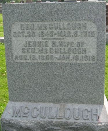 MCCULLOUGH, JENNIE B. - Louisa County, Iowa | JENNIE B. MCCULLOUGH 
