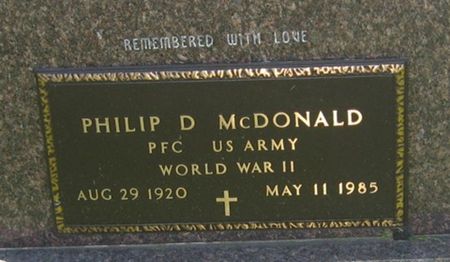 MCDONALD, PHILIP D. - Louisa County, Iowa | PHILIP D. MCDONALD 