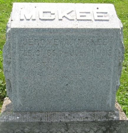 MCKEE, MARTHA J. - Louisa County, Iowa | MARTHA J. MCKEE 