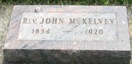 MCKELVEY, JOHN, REV. - Louisa County, Iowa | JOHN, REV. MCKELVEY 
