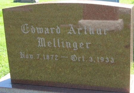 MELLINGER, EDWARD ARTHUR - Louisa County, Iowa | EDWARD ARTHUR MELLINGER 
