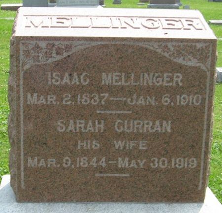MELLINGER, ISAAC - Louisa County, Iowa | ISAAC MELLINGER 