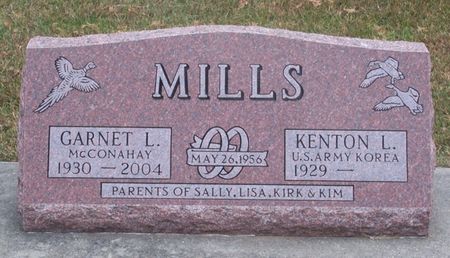 MCCONAHAY MILLS, GARNET L - Louisa County, Iowa | GARNET L MCCONAHAY MILLS 