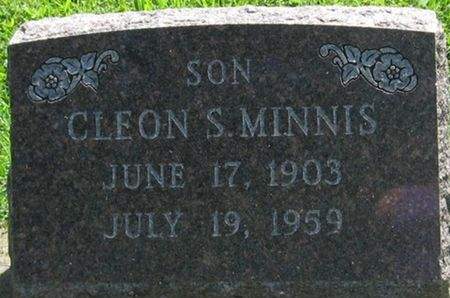 MINNIS, CLEON S. - Louisa County, Iowa | CLEON S. MINNIS 