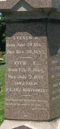 MONTGOMERY, EFFIE E. - Louisa County, Iowa | EFFIE E. MONTGOMERY 