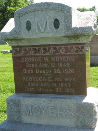 MOYERS, REBECCA E. - Louisa County, Iowa | REBECCA E. MOYERS 