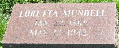 MUNDELL, LORETTA - Louisa County, Iowa | LORETTA MUNDELL 
