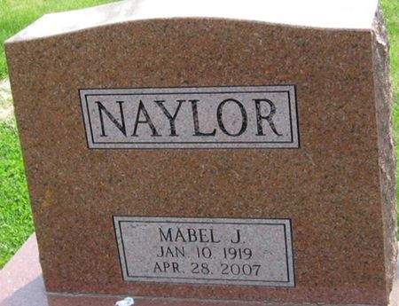 NAYLOR, MABEL J. - Louisa County, Iowa | MABEL J. NAYLOR 