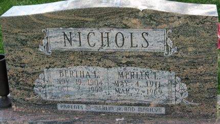 NICHOLS, BERTHA L. - Louisa County, Iowa | BERTHA L. NICHOLS 