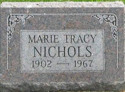 NICHOLS, MARIE TRACY - Louisa County, Iowa | MARIE TRACY NICHOLS 