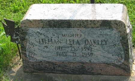 OAKLEY, LILLIAN LELA - Louisa County, Iowa | LILLIAN LELA OAKLEY 