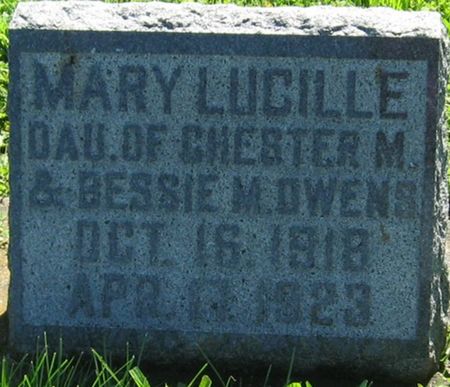 OWENS, MARY LUCILLE - Louisa County, Iowa | MARY LUCILLE OWENS 