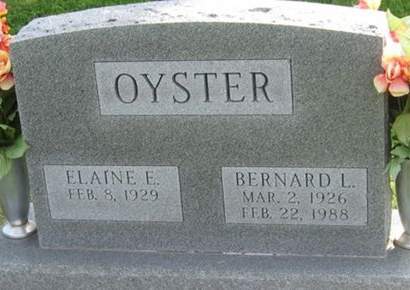 OYSTER, BERNARD L. - Louisa County, Iowa | BERNARD L. OYSTER 