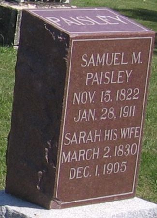 PAISLEY, SAMUEL M. - Louisa County, Iowa | SAMUEL M. PAISLEY 