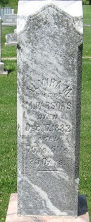 PARSONS, ALMIRA M. - Louisa County, Iowa | ALMIRA M. PARSONS 