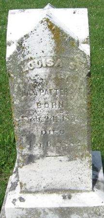 PATTERSON, LOUISA S. - Louisa County, Iowa | LOUISA S. PATTERSON 