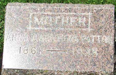 PATTON, ANNA - Louisa County, Iowa | ANNA PATTON 
