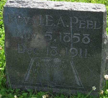 PEEL, J. E. A., REV - Louisa County, Iowa | J. E. A., REV PEEL 