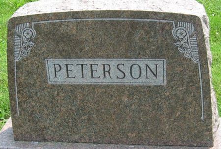 PETERSON, FAMILY MONUMENT - Louisa County, Iowa | FAMILY MONUMENT PETERSON 